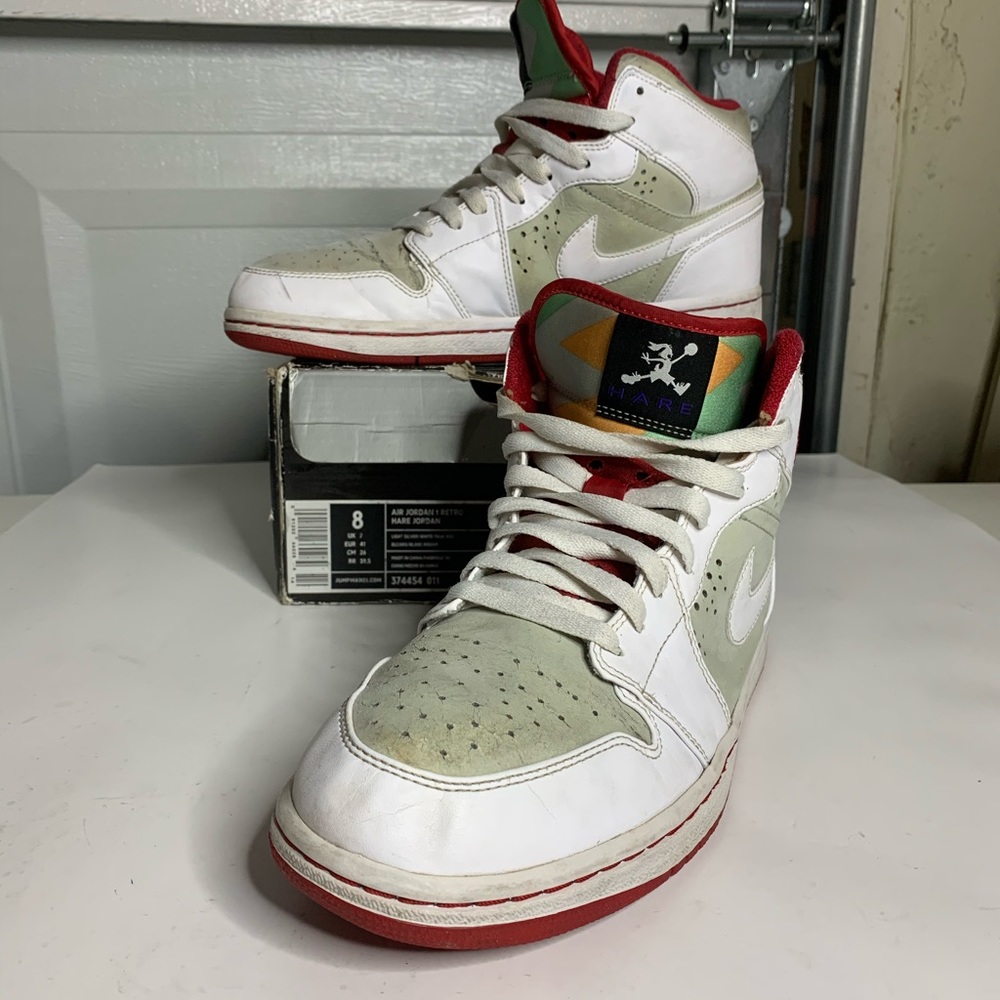Air Jordan 1 retro Hare size 8
